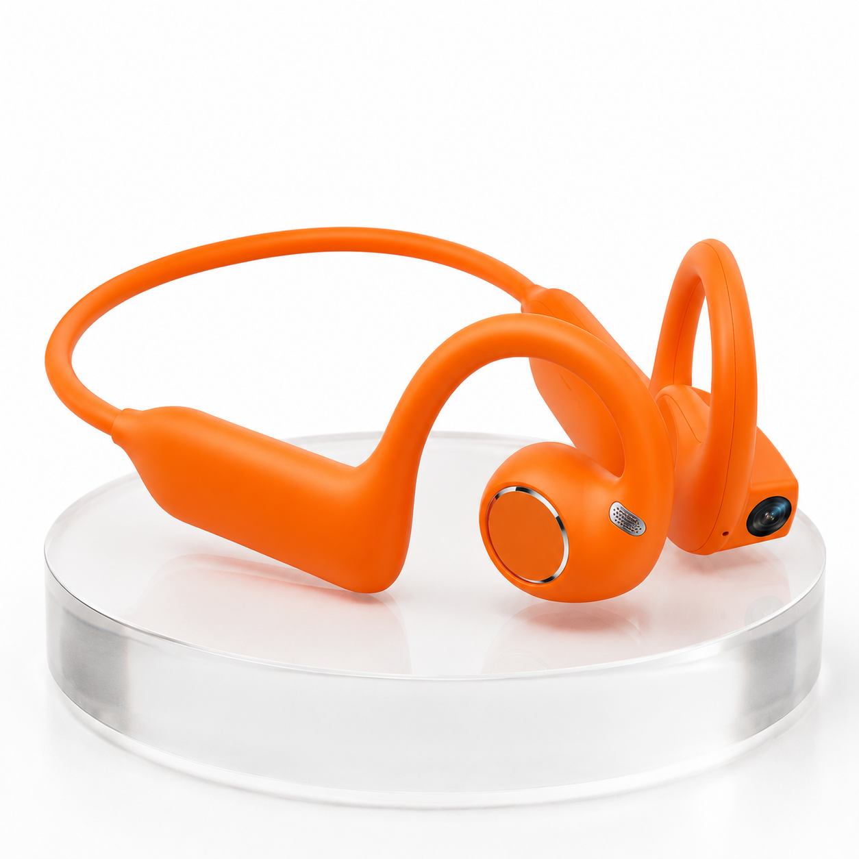 📸 Smart Open-Ear Camera Headset – Hands-Free POV Recording & Audio