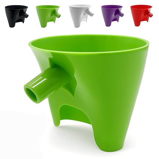 Flour Funnel for Tilt-Head Stand Mixers, Easy-Pour Flour Funnel for 4.5–5 Qt Bowls