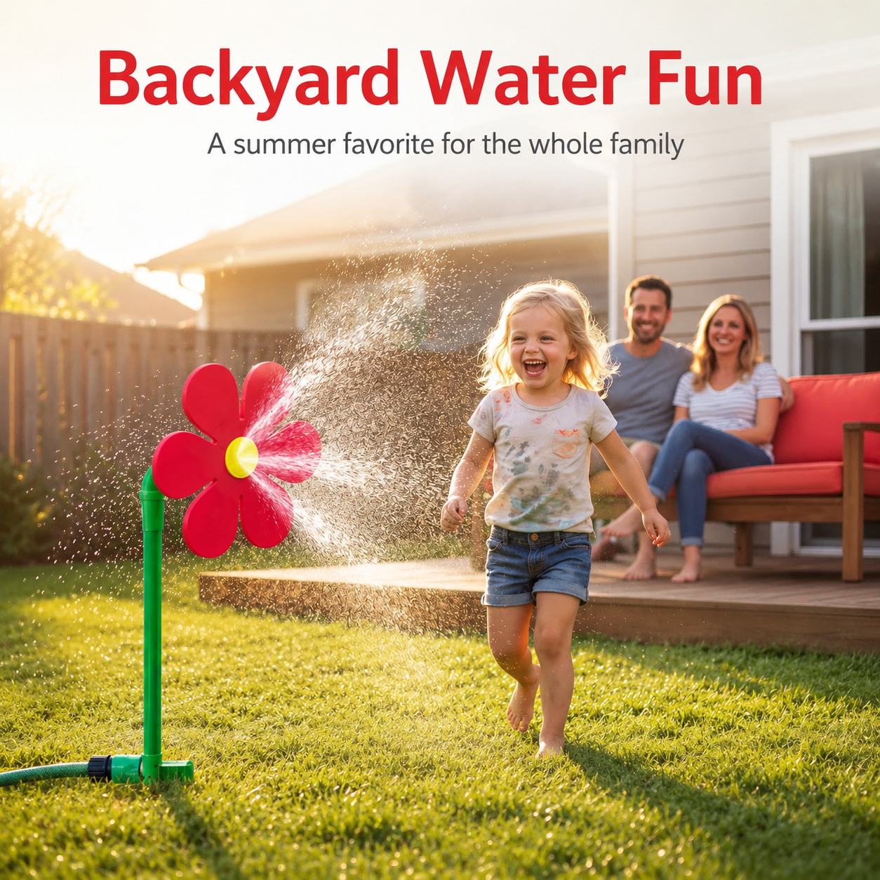 🌻Upgraded 68CM Large Dancing Sunflower Sprinkler