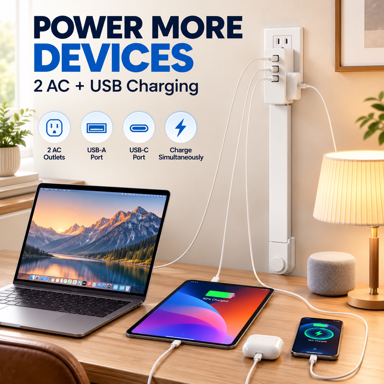 π Adjustable Outlet Extender Stick β Reach Hidden Outlets Easily