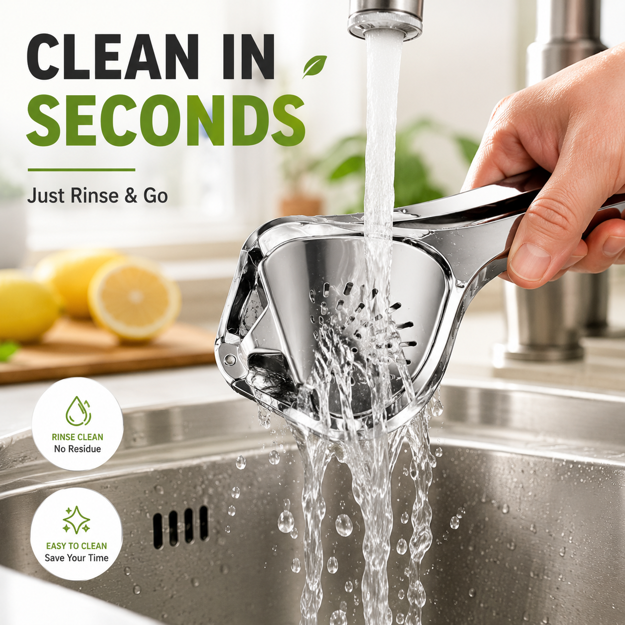 π Fresh Lemon Squeezer β No Seeds, No Mess, More Juice
