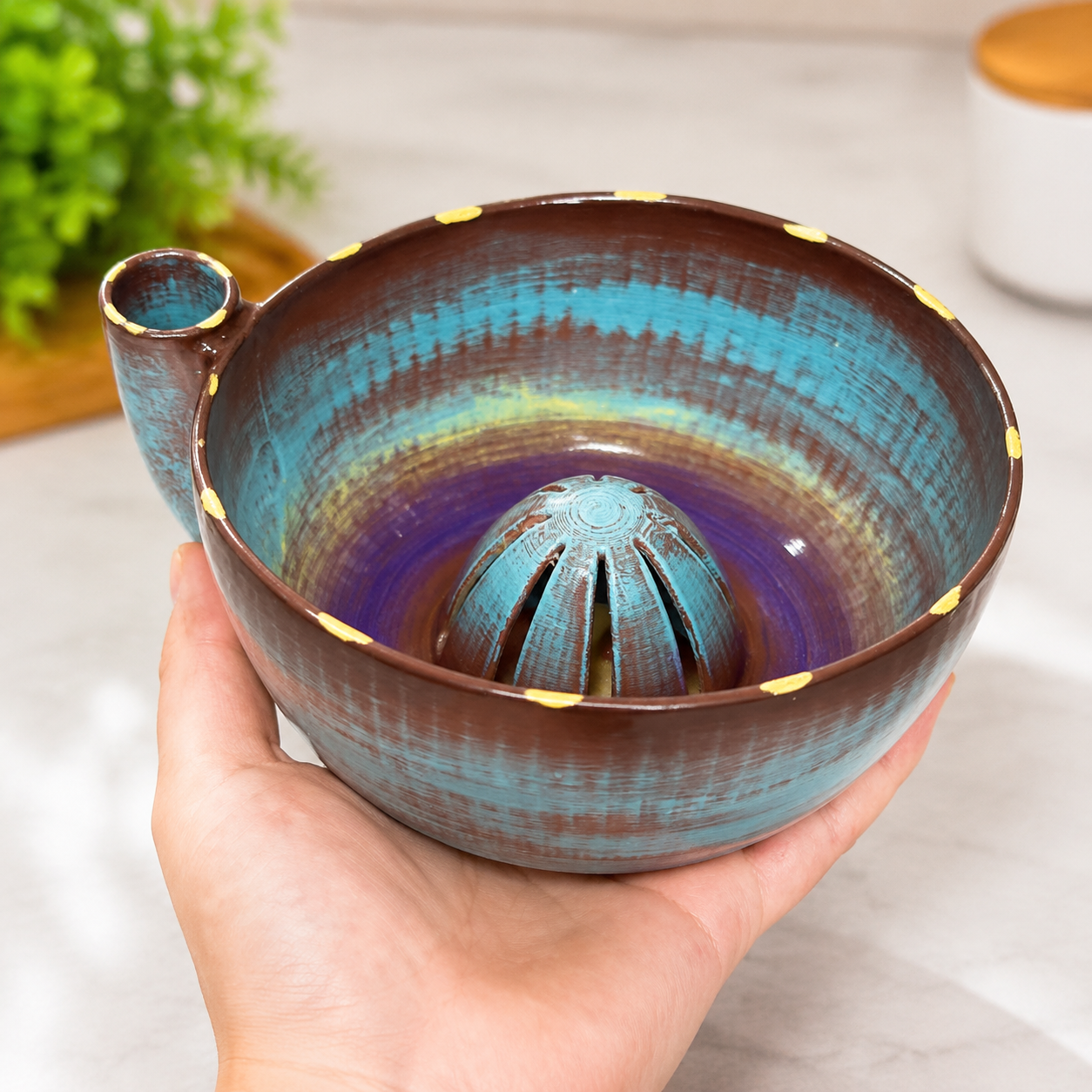 π₯ Self-Spinning Berry Washing Bowl β Effortless Fruit Cleaning & Serving Made Easy