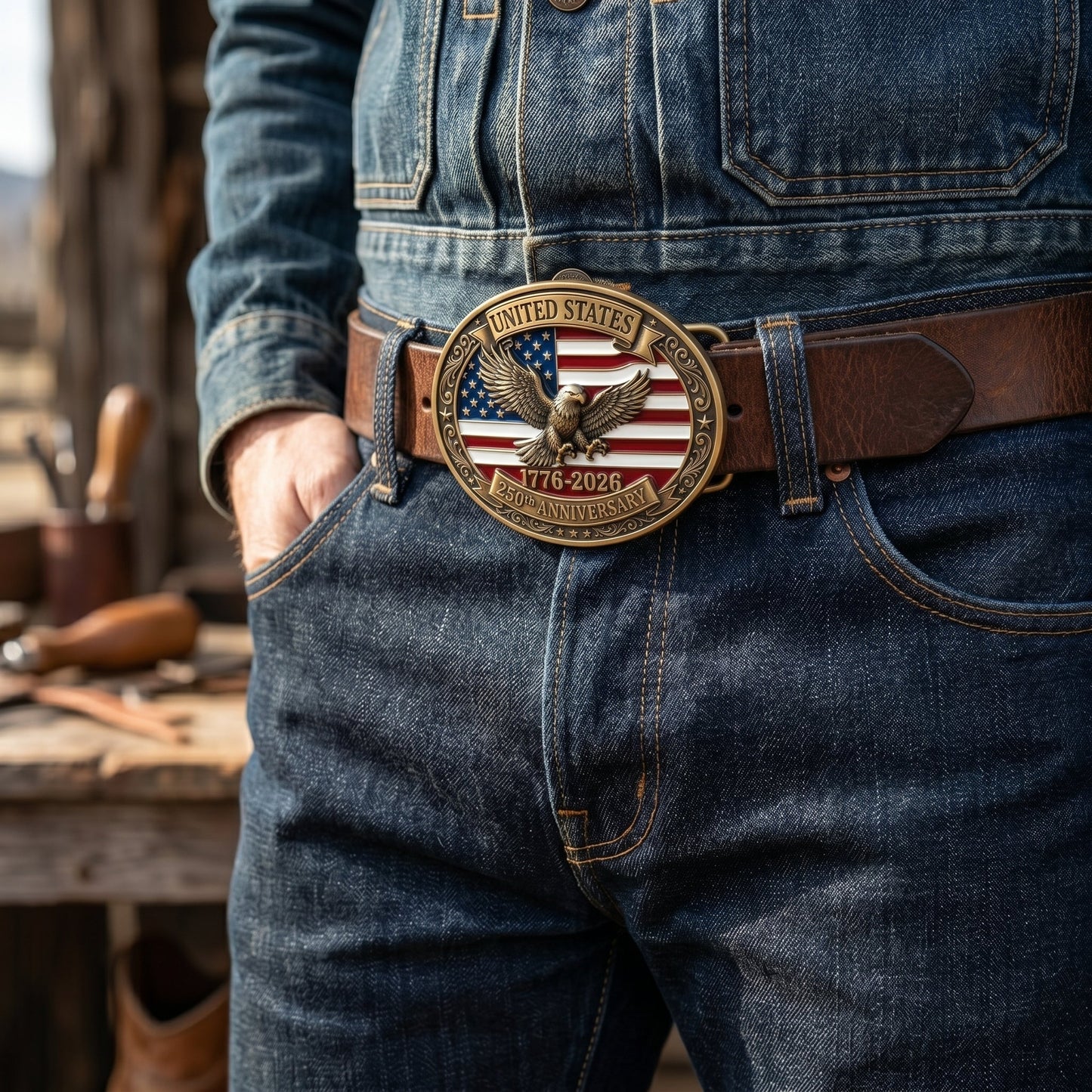 π¦
USA 250th Anniversary Eagle Belt Buckle β A Legacy Forged in Freedom