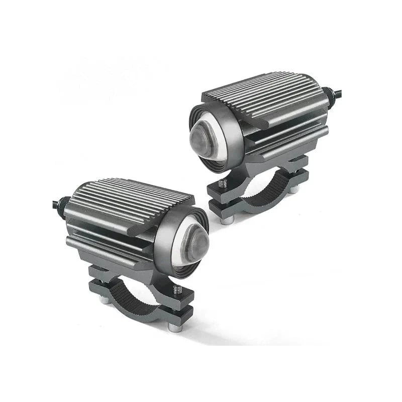🔥HOT SALE🔥💯⏰Universal Motorcycle LED Spotlight Dual Color Auxiliary Driving Light