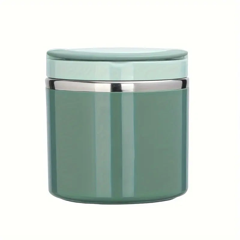 🥗 630ML Portable Stainless Steel Lunch Container with Carry Handle