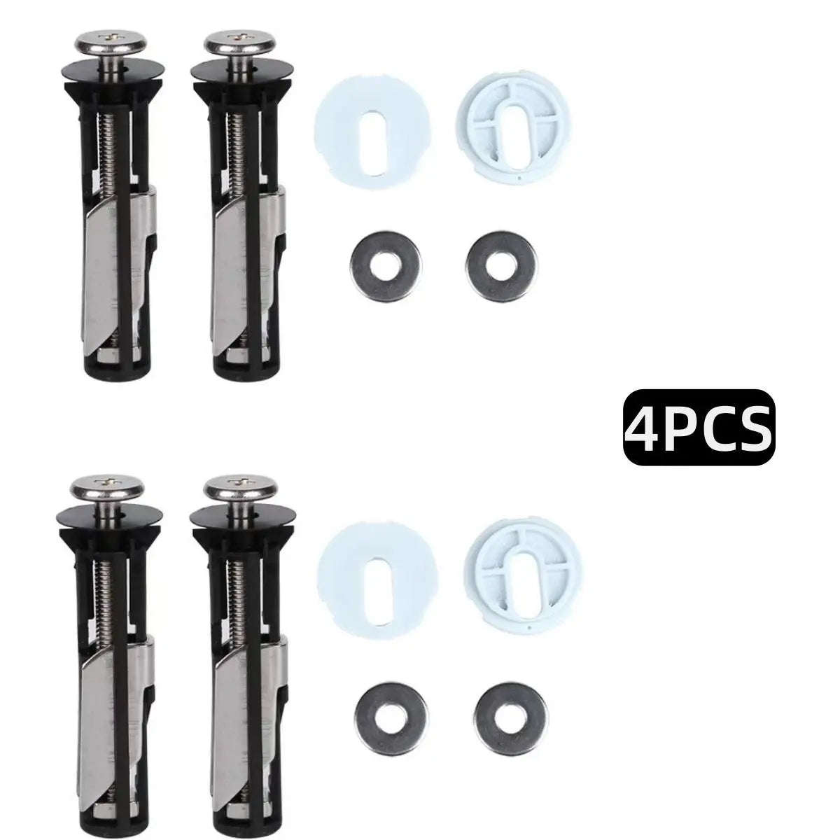 🚽 2-Pack Universal Toilet Seat Fix Kit – Stop The Wobble Fast