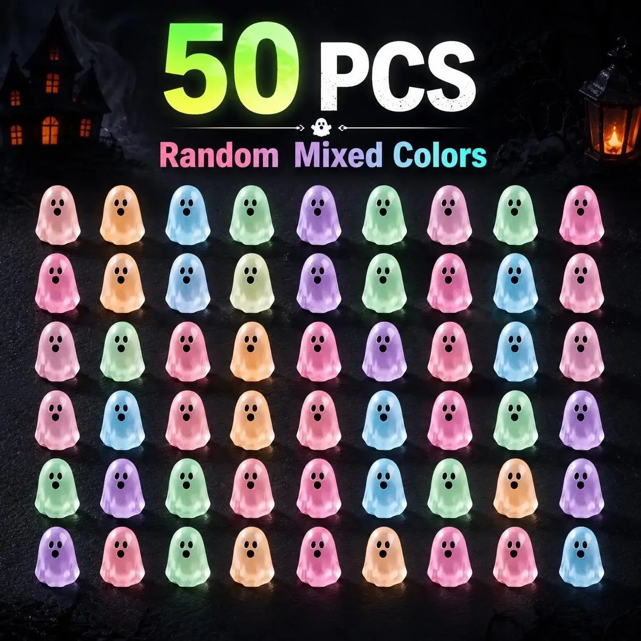 π» LIMITED DEAL | Mini Glow Ghost Decorations β Cute by Day, Spooky & Glowing After Dark