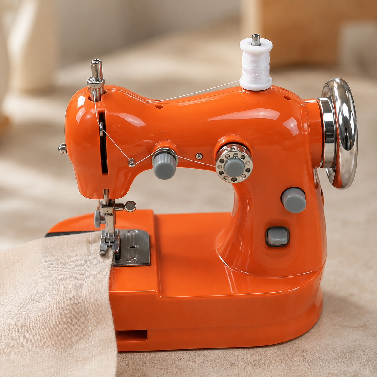 🏠 HOME DIY SALE | Mini Electric Sewing Machine – Compact Sewing Helper for Repairs, Crafts & Creative Projects
