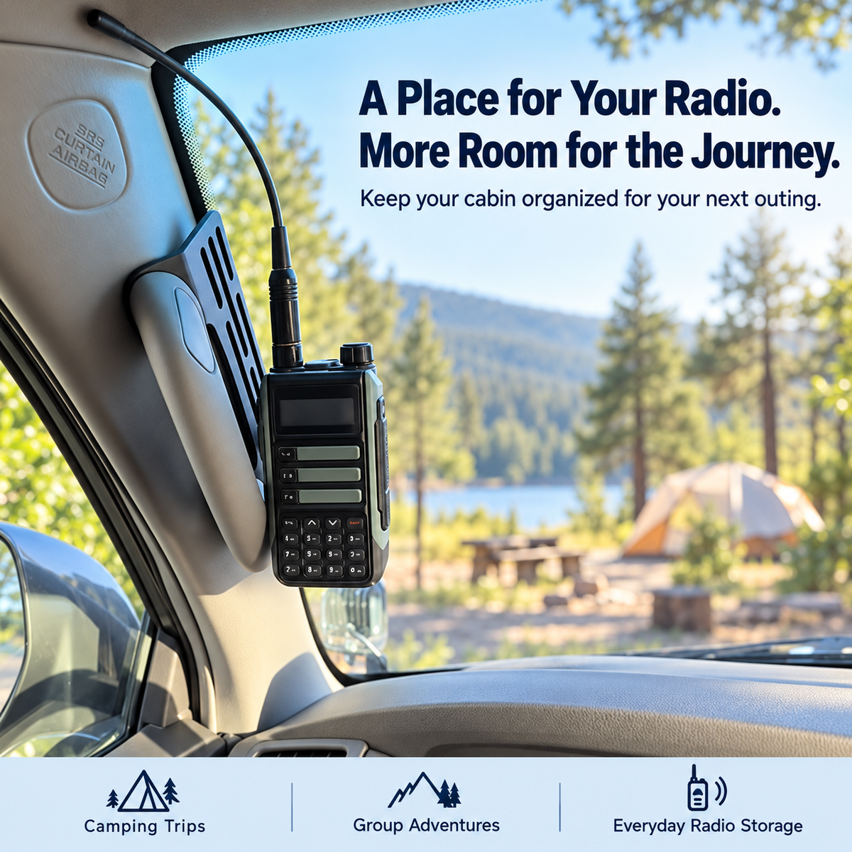 🚙 Give Your Radio a Home. Reclaim Your Cabin.
