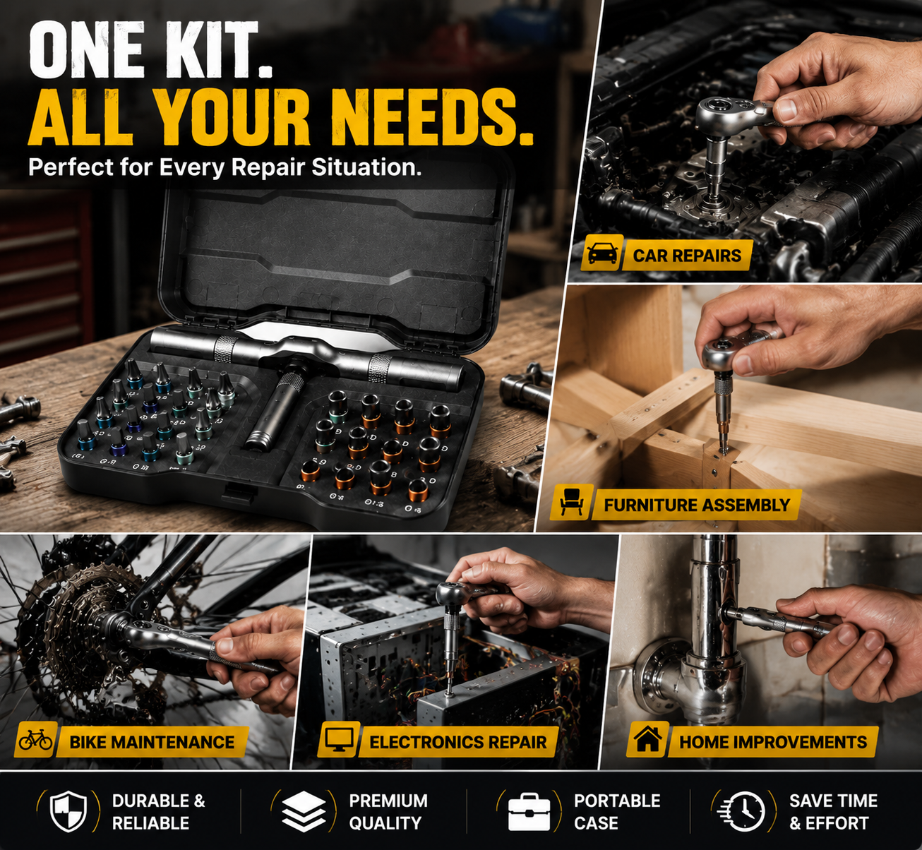 π§ Stop Struggling With Loose Screws β This 1 Kit Does It All
