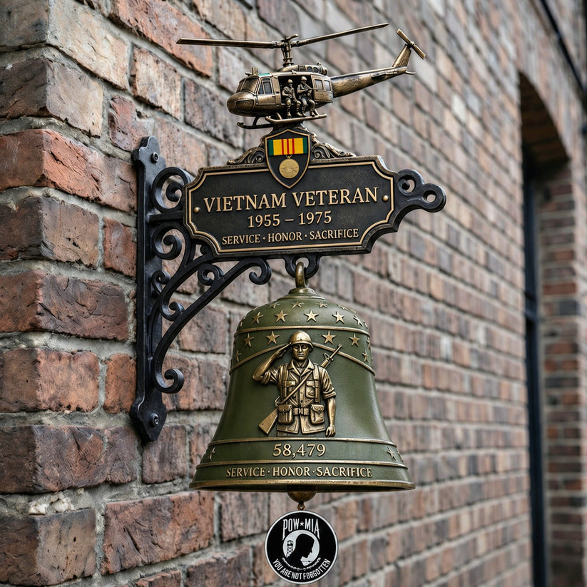 ๐๐บ๐ธ Vietnam Veteran Memorial Wall Bell