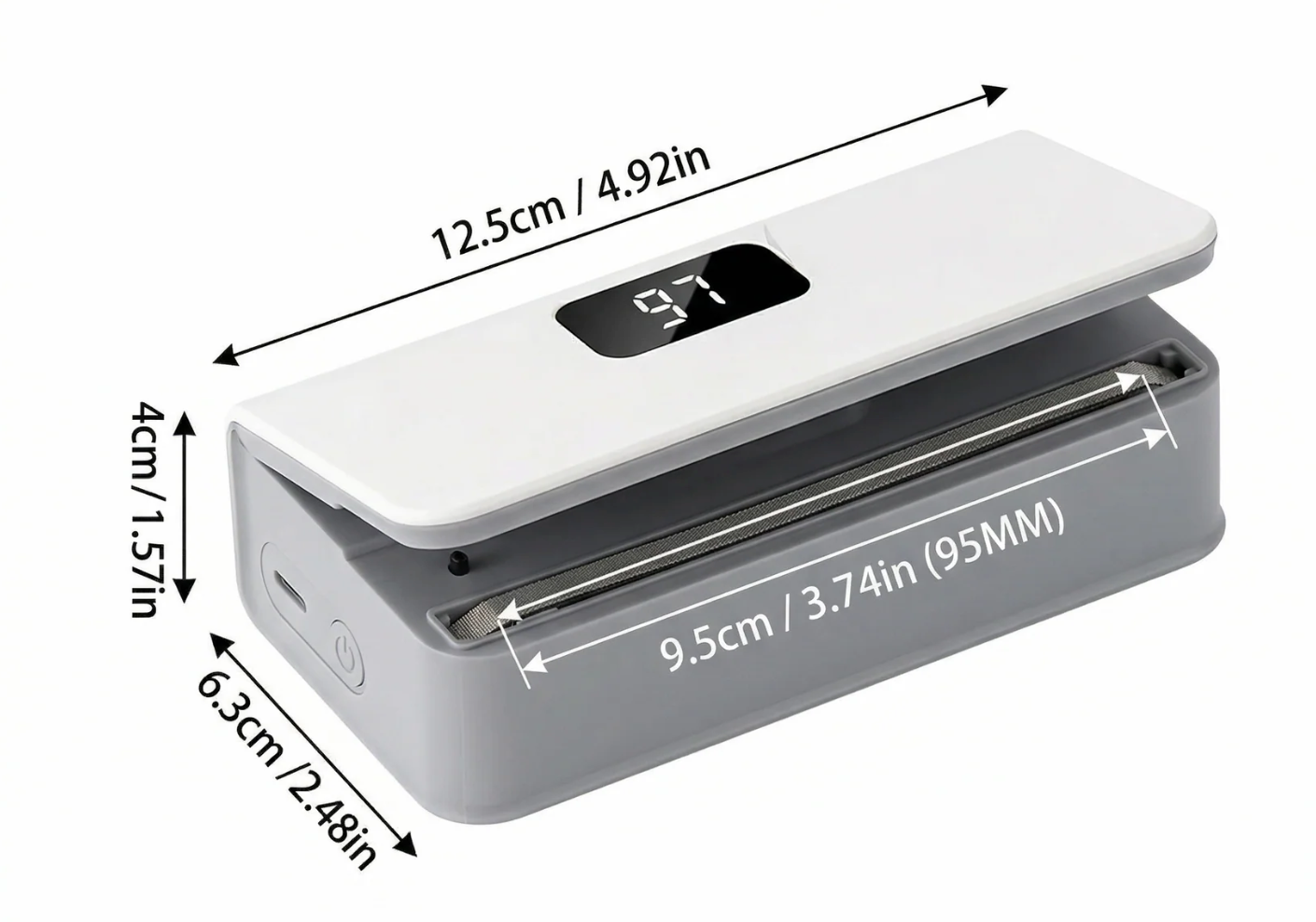 ✨ Mini Heat Bag Sealer | Keep Snacks Fresh & Bags Airtight