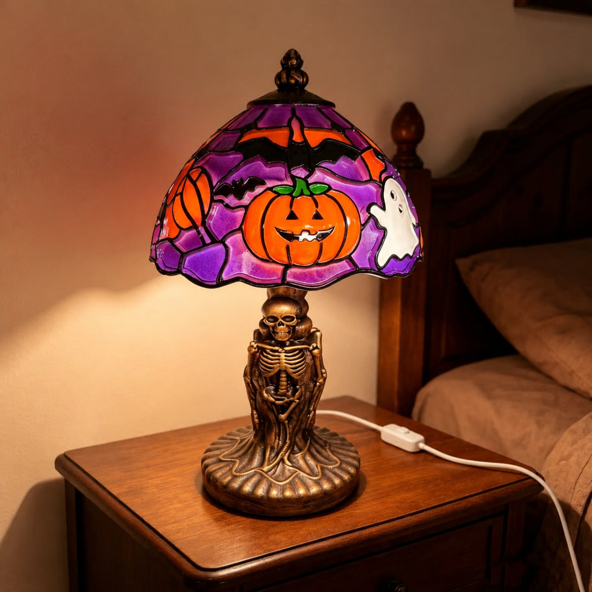 π Vintage Halloween Pumpkin Lamp β Create A Cozy Haunted Glow For Your Home