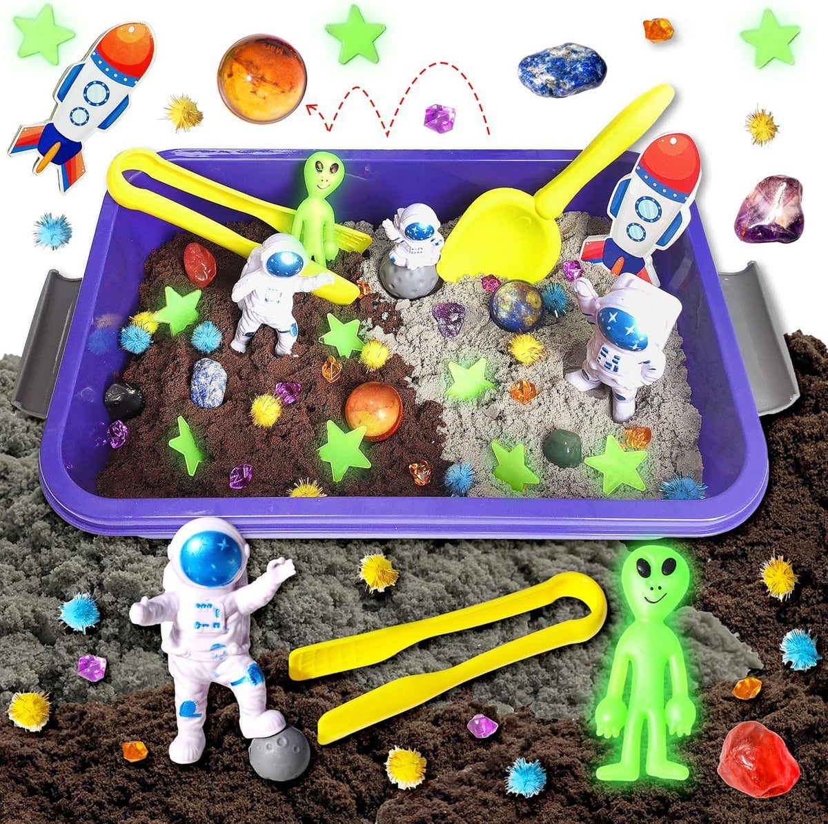 🎁 Make Your Own Sensory Bin – Choose Your Adventure