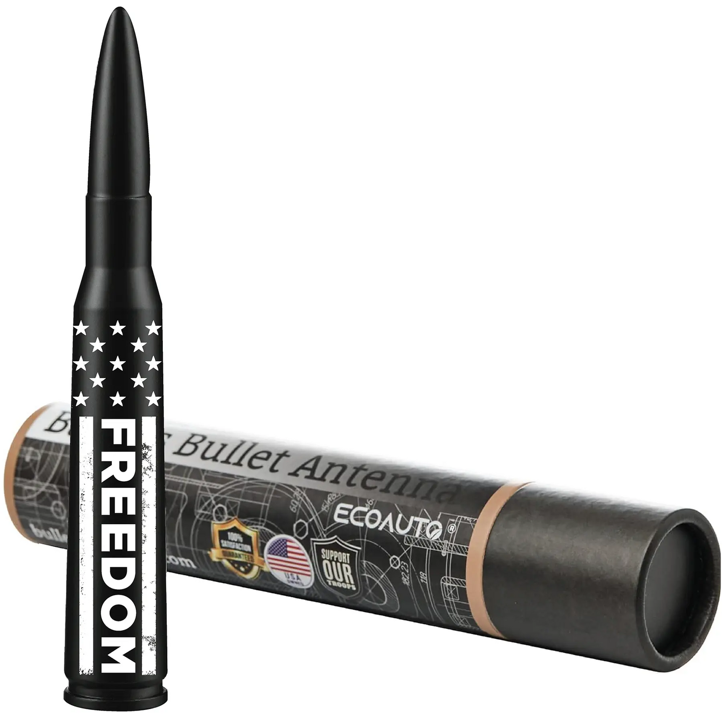 π₯ 50% OFF | Universal 50 Cal Bullet Antenna | 9 Adapters Included | Fits Most Vehicles