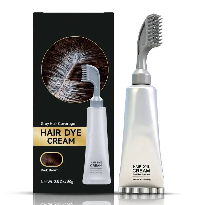🪮 Gray Hair Cover Up Comb – No-Mess Instant Hair Color Touch-Up Tool