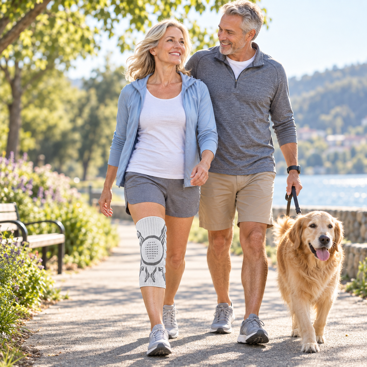 Adjustable Knee Support Brace β Targeted Compression & Side Stability