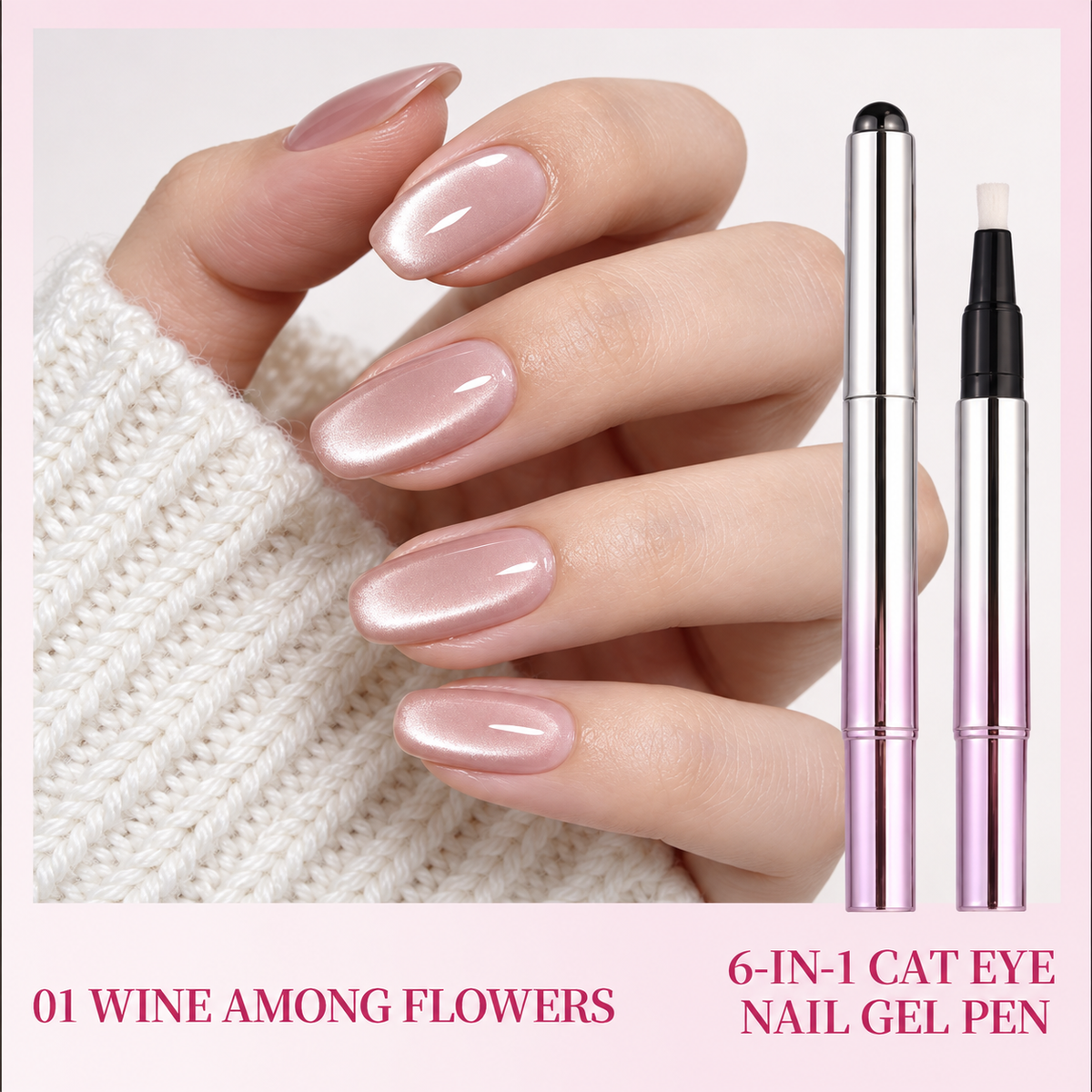 💅 One-Step Gel Nail Polish Pen – Portable Manicure & Pedicure Color