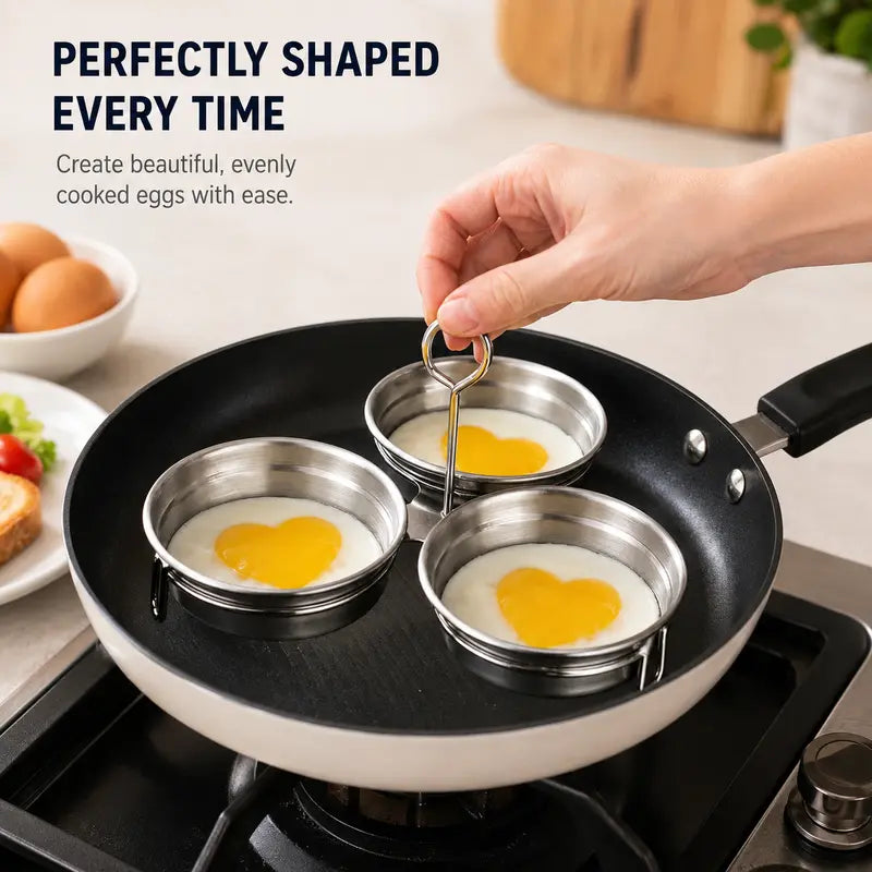 🍳 Easy-Lift Stainless Steel Egg Cooking Cups