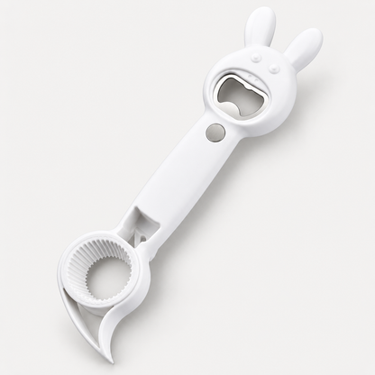 🐰 6-in-1 Magnetic Rabbit Opener – Jar, Bottle, Can & Wine Opening Tool