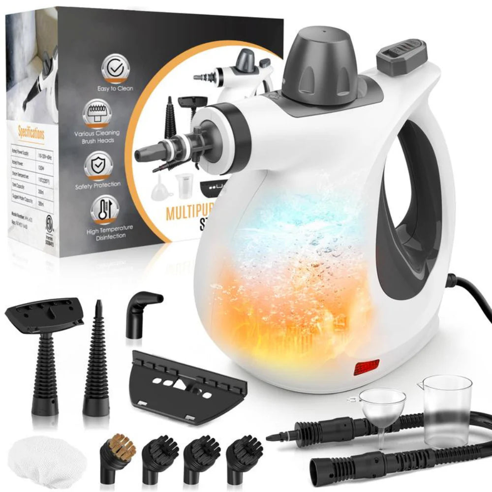 Handheld Steam Cleaner | 500ML High Pressure Chemical-Free Cleaning