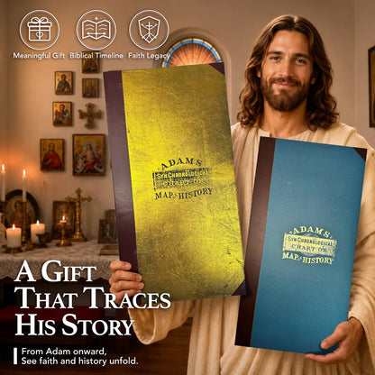 📜 SPECIAL OFFER | Synchronological History Chart – 6,000 Years of Biblical & World Events in One Fold-Out Timeline