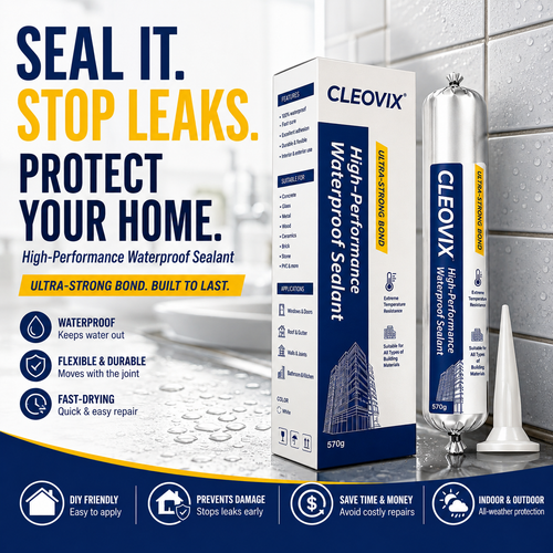 💧 High-Performance Waterproof Sealant – Seal Leaks, Gaps & Joints with Ease