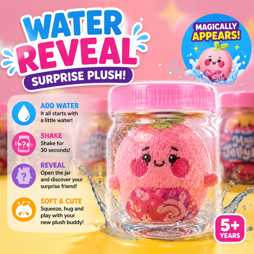 🎁 Magic Surprise Plush Jar 2026 – Cute Hidden Collectible Toy Gift For Kids