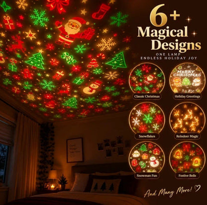 🎄Instant Holiday Room Decor- Plug-In Christmas Tree Projection Night Light