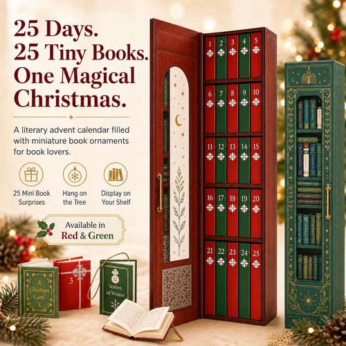 📚 25-Day Mini Book Advent Calendar – A Book Lover's Christmas Countdown