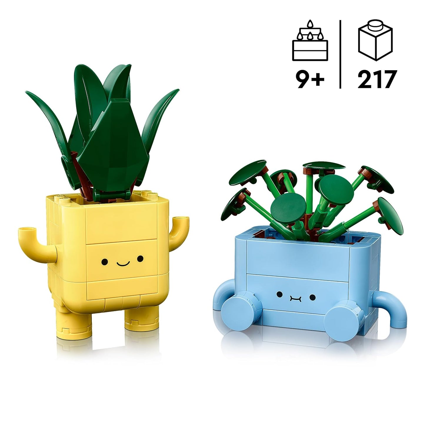 🌱 SPECIAL OFFER | Buildable Garden Buddies – Cute Wobbling Plant Character Building Set for Creative Play