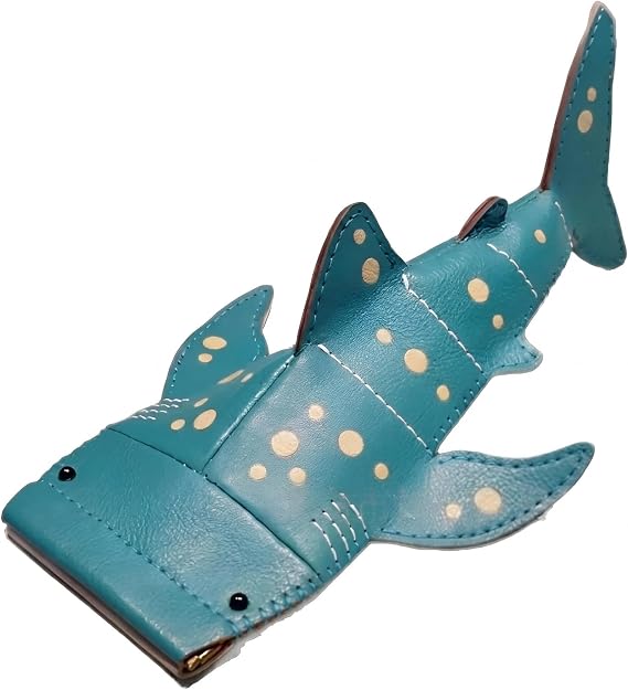 🌊 OCEAN LOVER FAVORITE | 3D Whale Shark Storage Pouch – Cute Desk Organizer, Pencil Case & Eyewear Holder