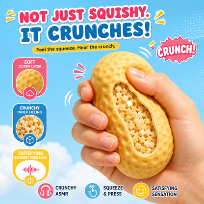 🔥 VIRAL-STYLE PICK | Soft to Squish, Satisfying to Crunch – 6-Piece Food Squishy Set