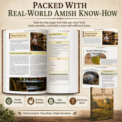 🏡 HOMESTEADING FAVORITE | Practical Self-Sufficiency Guide – Food, Pantry, Home & Traditional Living Skills