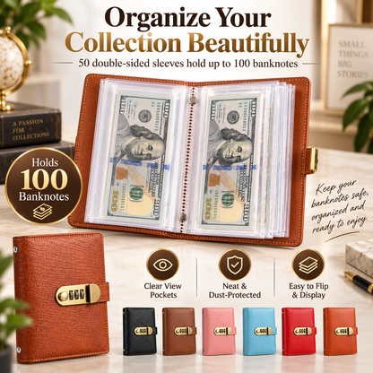 🔒 MONEY ORGANIZER | A6 Savings Notebook with Secure Closure – Cash Storage, Budget Planner & Expense Tracker