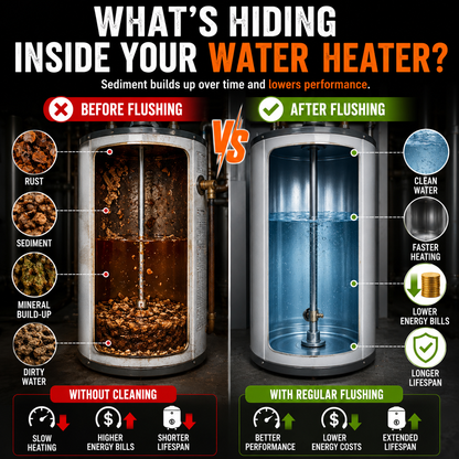 🔥 50% OFF TODAY | Water Heater Flush Kit – Remove Sediment & Restore Flow