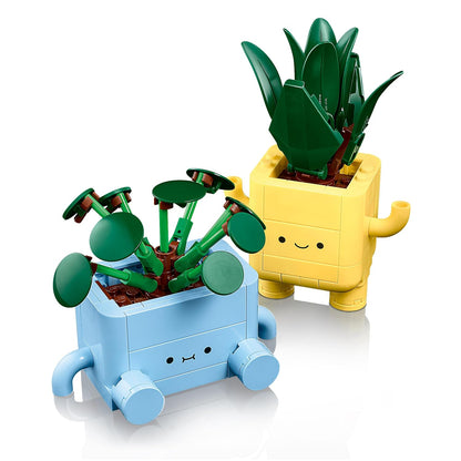 🌱 SPECIAL OFFER | Buildable Garden Buddies – Cute Wobbling Plant Character Building Set for Creative Play