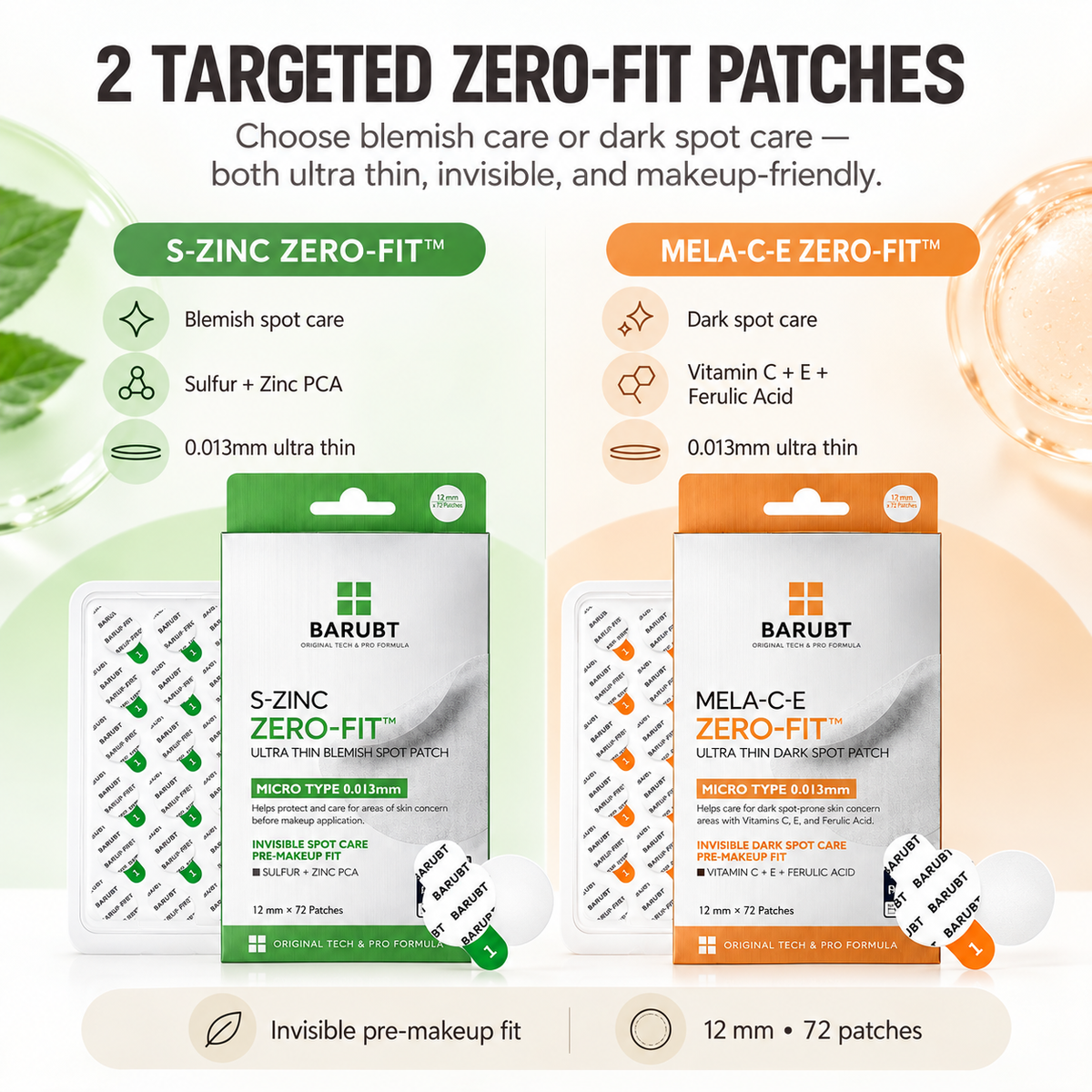 💄 PRE-MAKEUP SPOT PATCHES | Ultra-Thin Clear Blemish & Dark Spot Patches for a Smoother Makeup Finish