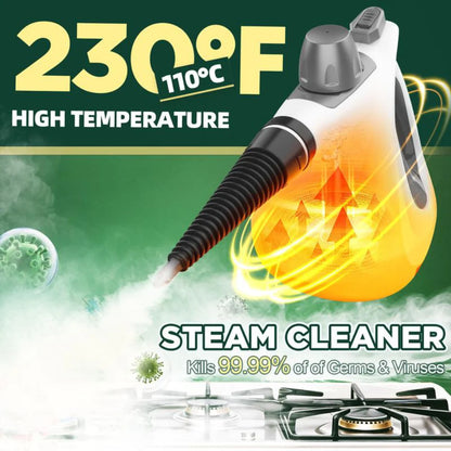 Handheld Steam Cleaner | 500ML High Pressure Chemical-Free Cleaning