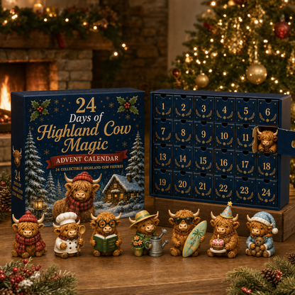 🐮 24 Days of Highland Cow Magic™ Advent Calendar