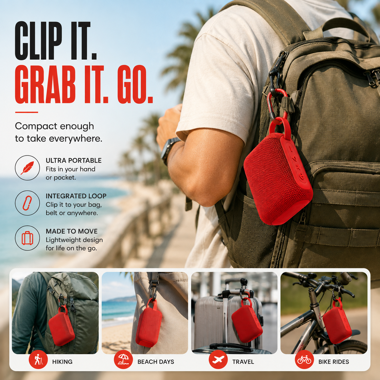 ⚡ SPECIAL OFFER | Compact Portable Bluetooth Speaker – Powerful Sound Anywhere