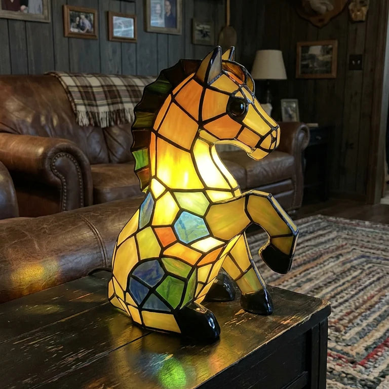 Highland Cow Night Light | Handmade Farmhouse LED Gift Lamp