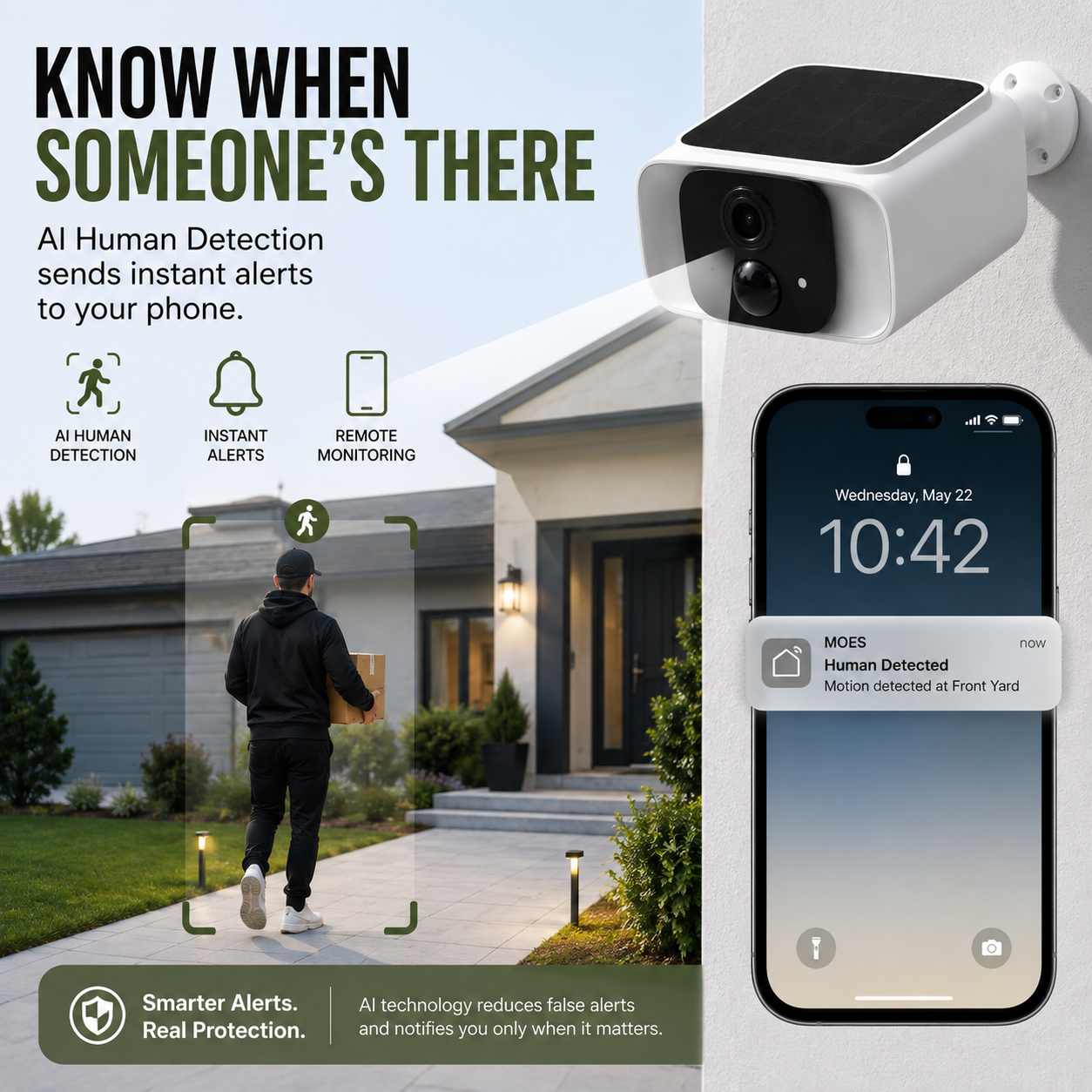 🔥 HOT SALE | 4MP Solar Security Camera – Smart Outdoor Monitoring Day & Night