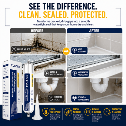 💧 High-Performance Waterproof Sealant – Seal Leaks, Gaps & Joints with Ease