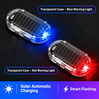 🔥 50% OFF TODAY | Solar Powered Car Alarm Light - Wireless LED Vehicle Security Indicator