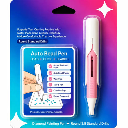✨ TRENDING NOW | Automatic Diamond Painting Tool – A Smarter Wax-Free Way to Place Round Drills