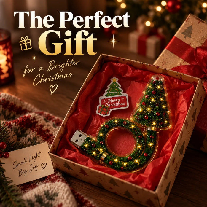 🎄Instant Holiday Room Decor- Plug-In Christmas Tree Projection Night Light