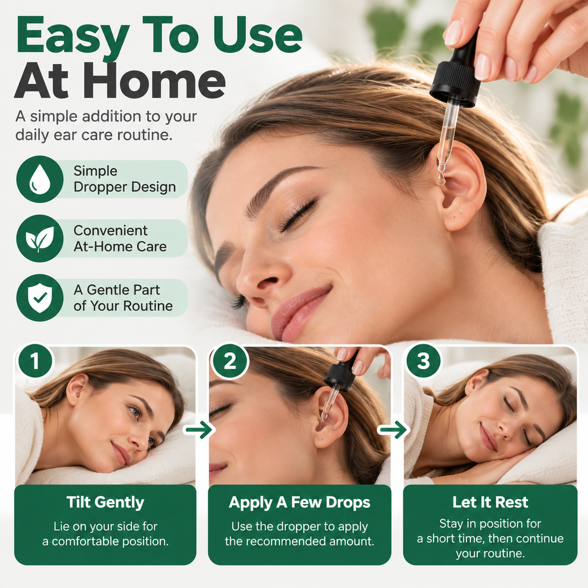 💧 EAR CARE DROPS | Easy Dropper Formula for Daily Personal Care & At-Home Wellness