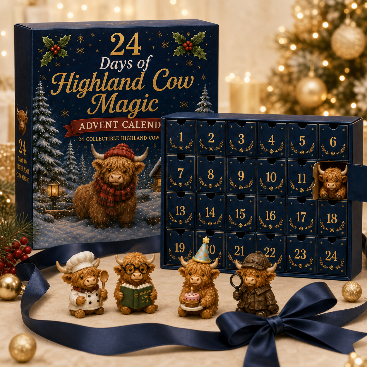 🐮 24 Days of Highland Cow Magic™ Advent Calendar