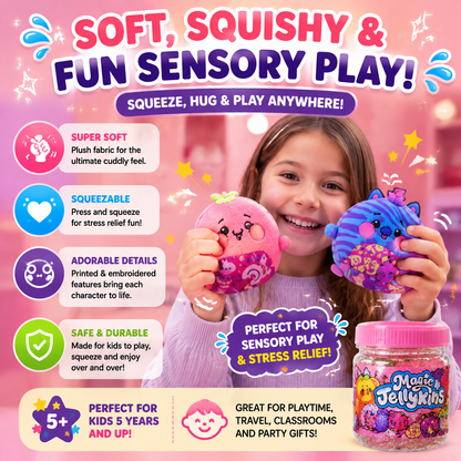 🎁 Magic Surprise Plush Jar 2026 – Cute Hidden Collectible Toy Gift For Kids